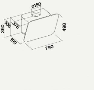 Falmec Настенный стальной кожух Design sun-id-1409880 - Вид №9