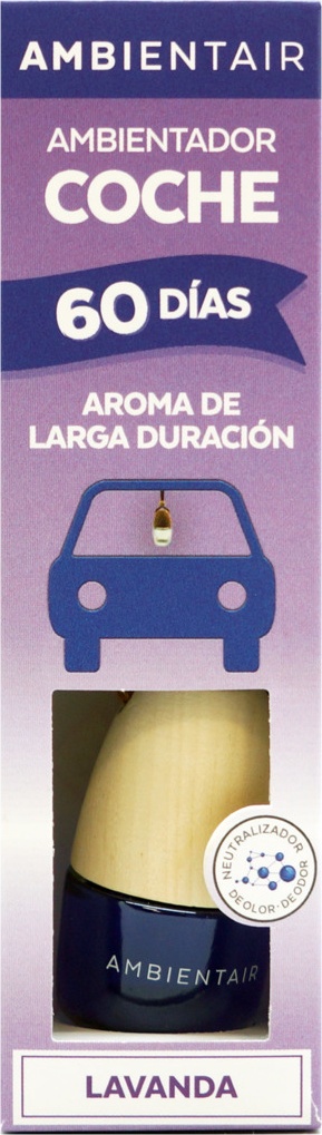 10656747 Ambientair Диффузор для автомобиля Французская лаванда 6 мл Стекло 