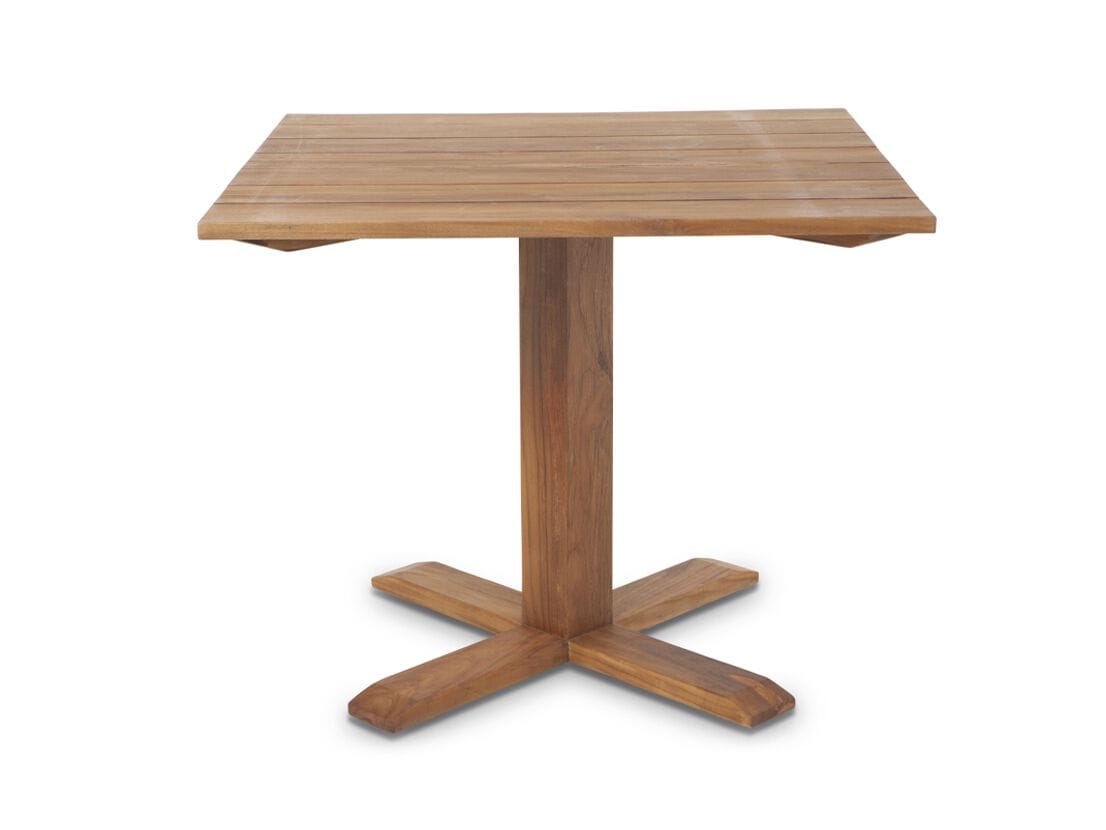 Квадратный обеденный стол из тикового дерева Walters курорт ARCH-00007815 - Вид №1