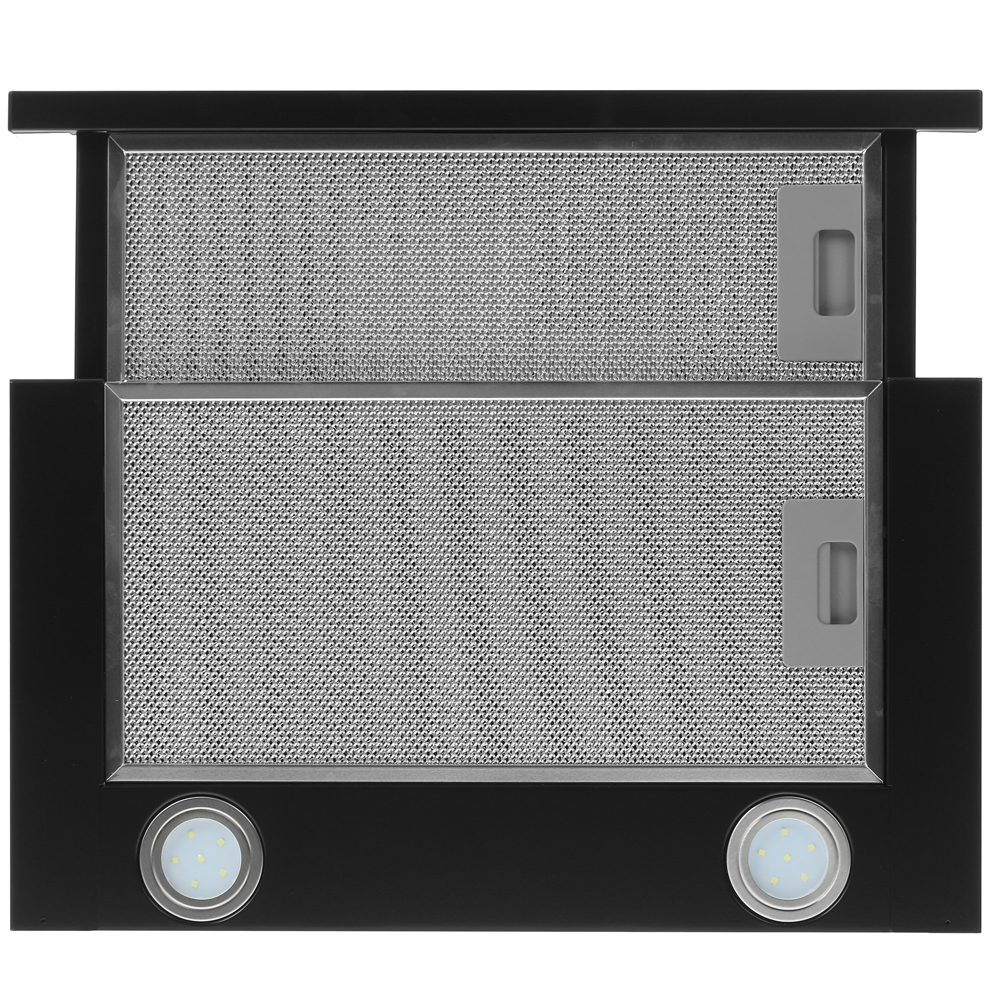 8160080 Вытяжка телескопическая HOMSair FLAT 50 черный/черный STDN-0039778 - Вид №7