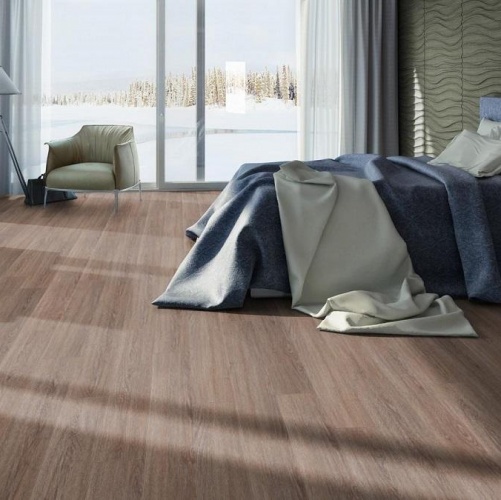 Виниловый ламинат Tarkett Lounge Charango Дуб с брашью (Текстурированная) 914,4х152,4/101,6 мм 1000901219 - Вид №8