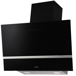 9014722 Вытяжка наклонная Jetair CLIFF 60/A/BL черный/серебристый