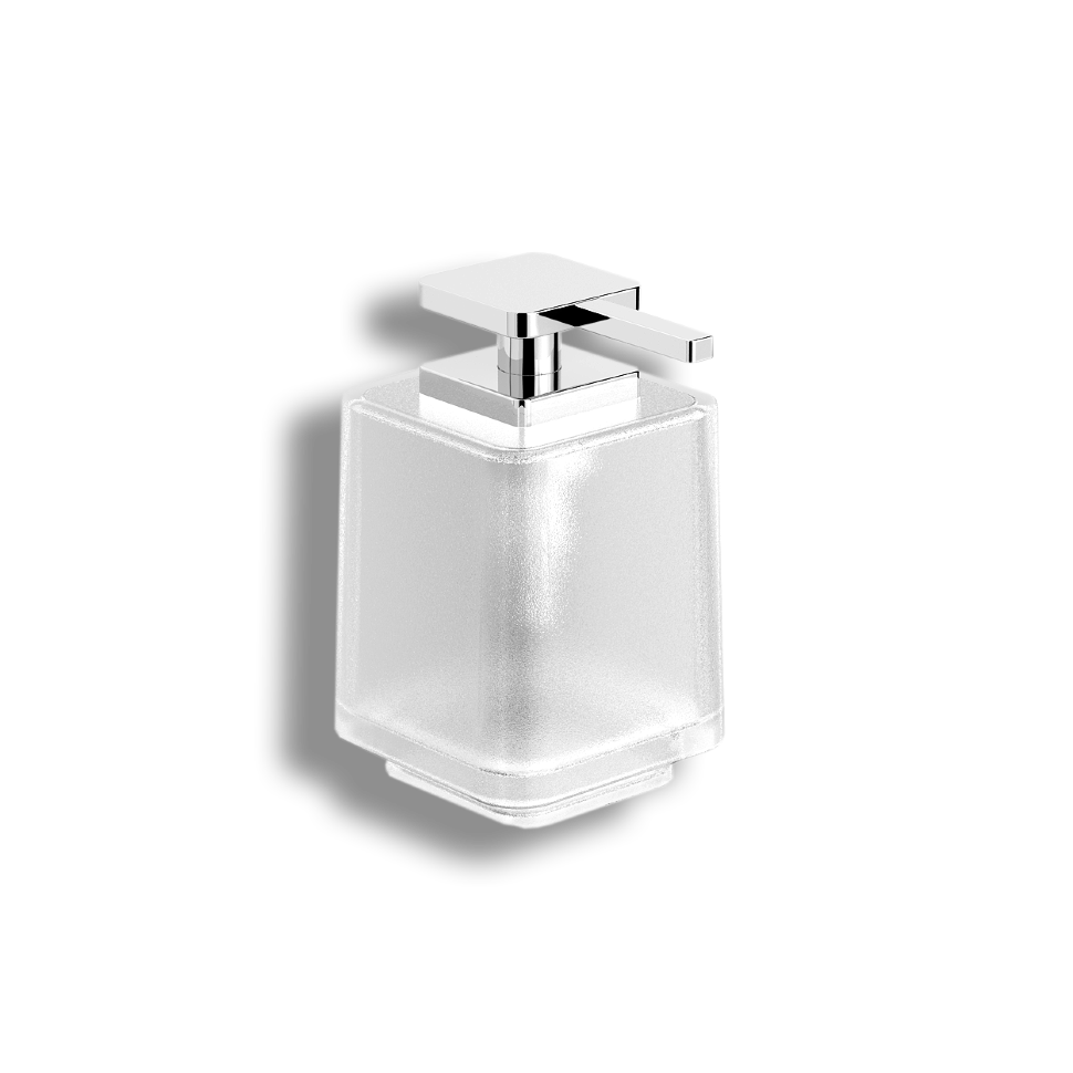 32021A-01-00 Дозатор к держателю подвесной или настольный цвет хром LANGBERGER MELVIN