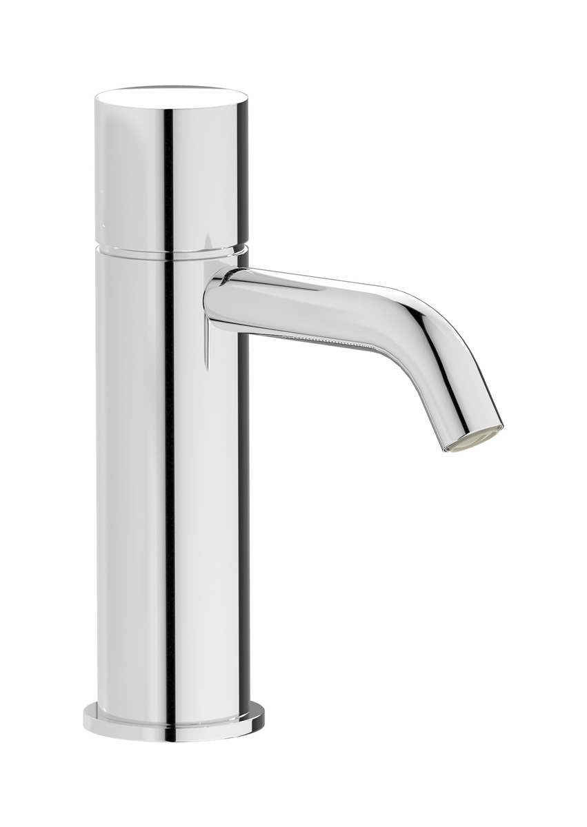 Смеситель для раковины на 1 отверстие в комплекте с донным клапаном WE ARE IB rr200cc Chrome Brera