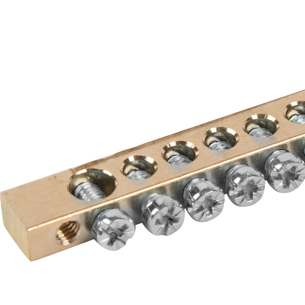 Шина нулевая IEK 8-полюсная для распределительных щитов 12728242 STLM-1102818 - Вид №1