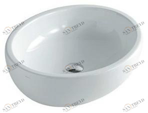 Подвесная раковина настенная овальная Galassia El1 / el2 белая sun-id-1408344