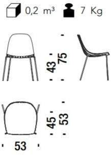 Moroso Штабелируемый стул из полипропилена sun-id-1378552 - Вид №9