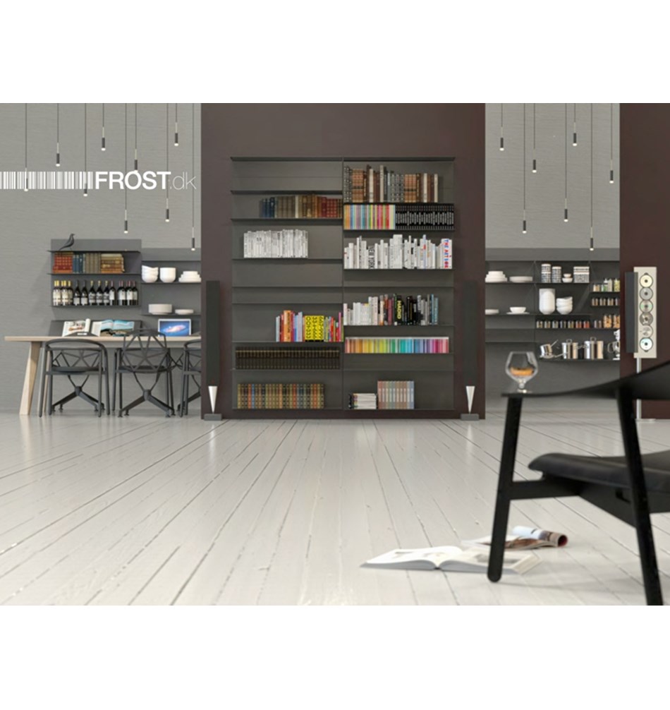 FROST Полка 4032 35x30x100cm » черная Алюминий Черный U4032-B  - Вид №2