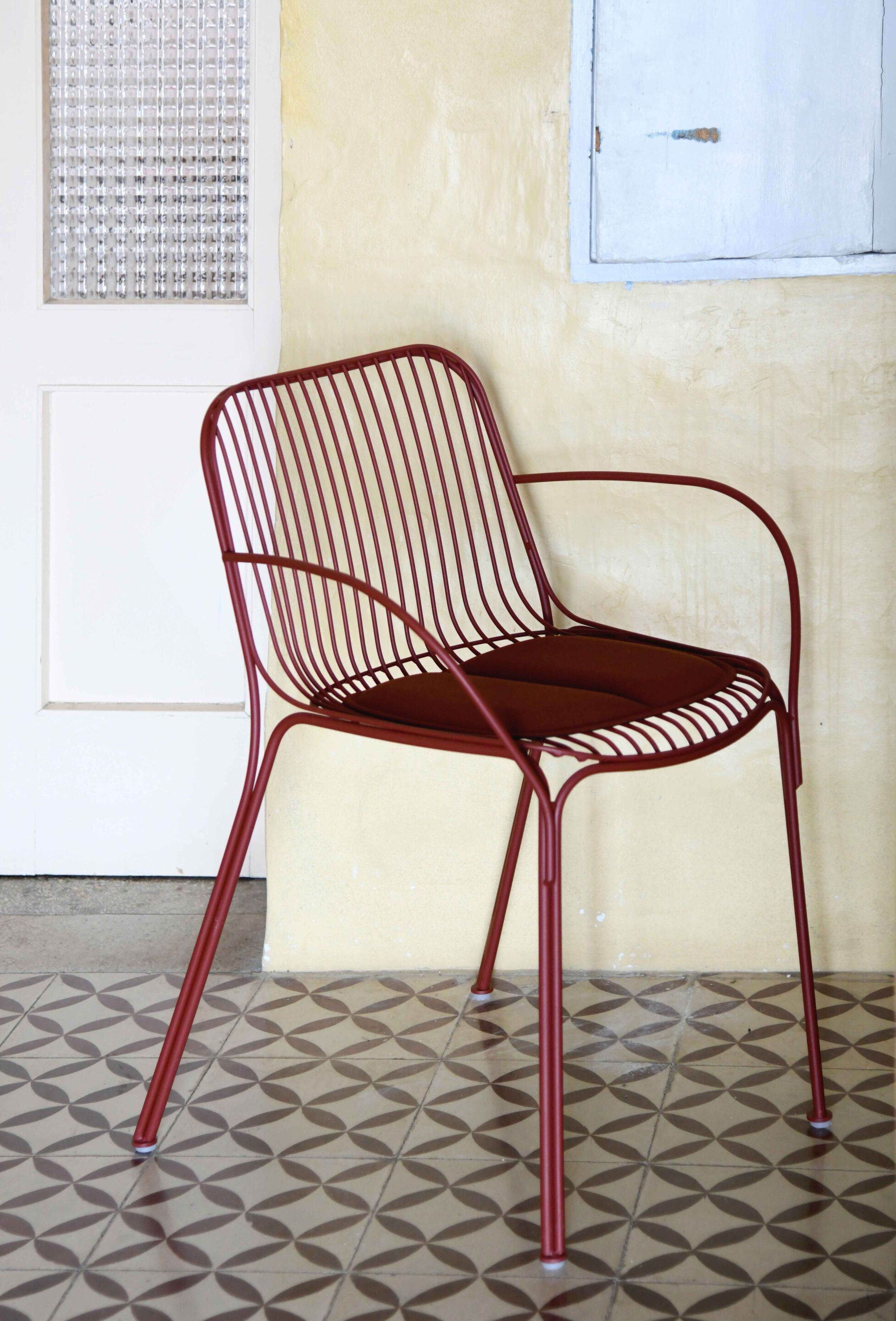 Стул для сада из оцинкованной стали с подлокотниками Kartell Hiray ARCH-00064814 - Вид №27