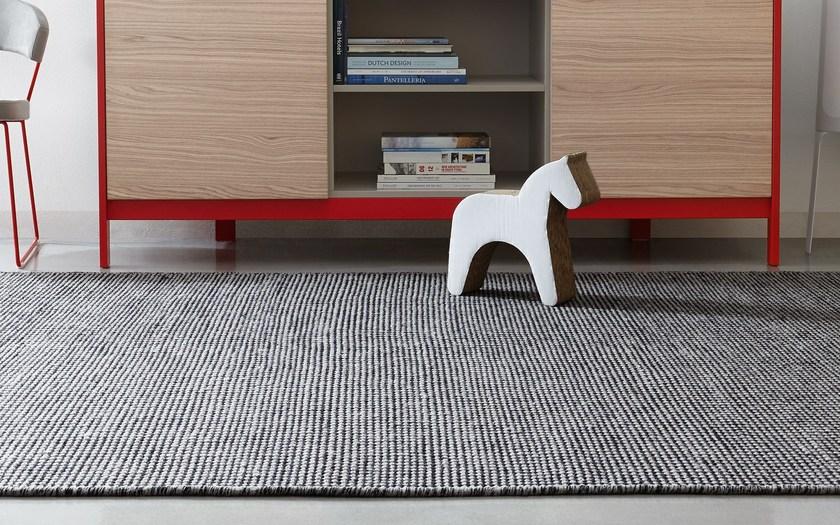 Calligaris Однотонный прямоугольный ковер из шерсти  7143-b  - Вид №1