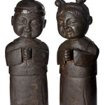 GWVE0010 Набор из двух каменных статуй ijlbrown  - Вид №4