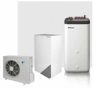 DAIKIN Heating Systems Тепловой насос воздух / вода Pompe di calore a bassa t