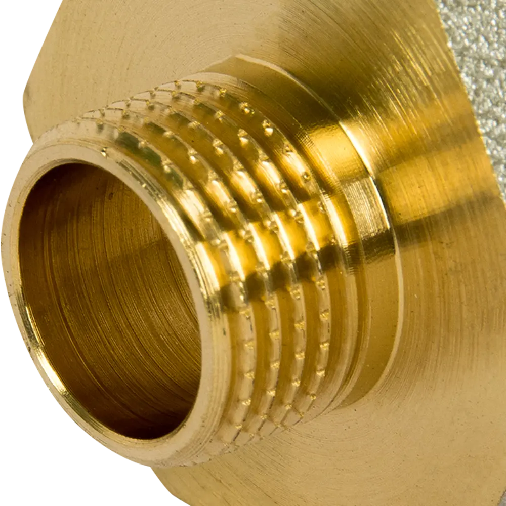 Ниппель переходной 1 1/4"x1/2" НР мм никелированная латунь 027-8975 81962417 STLM-2074349 Santreyd  - Вид №2
