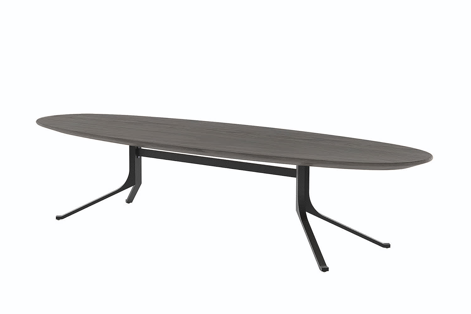 Журнальный столик Blink Oval - Деревянная столешница Stellar Works BL-T220-WD