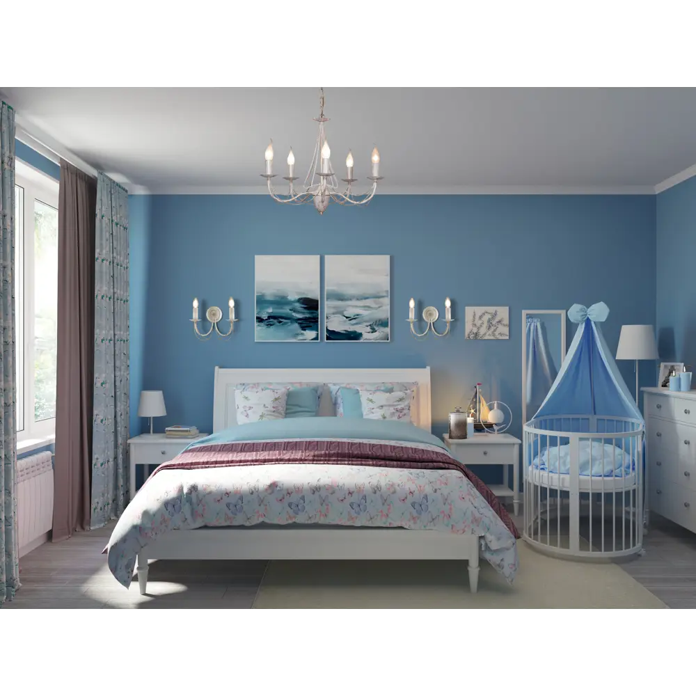 Подушка «Бархат», 40х40 см, цвет серый/голубой 82332013 STLM-2082640 LINEN WAY  - Вид №7