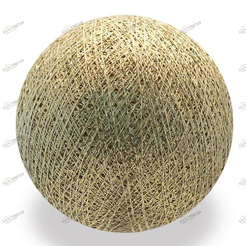 Хлопковый шарик, золотой Lares&Penates SHARIK1GOLD