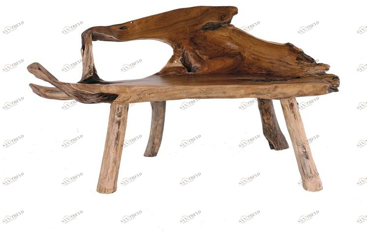 Il Giardino di Legno Садовая скамейка из тика Radice Radi0247