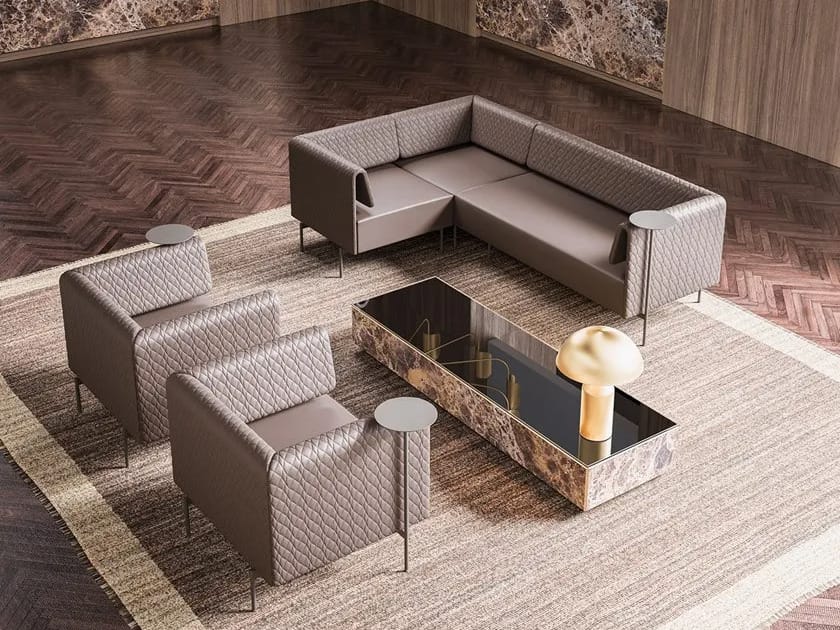 Кожаный модульный диван Kastel Клинт ARCH-00100663 - Вид №12