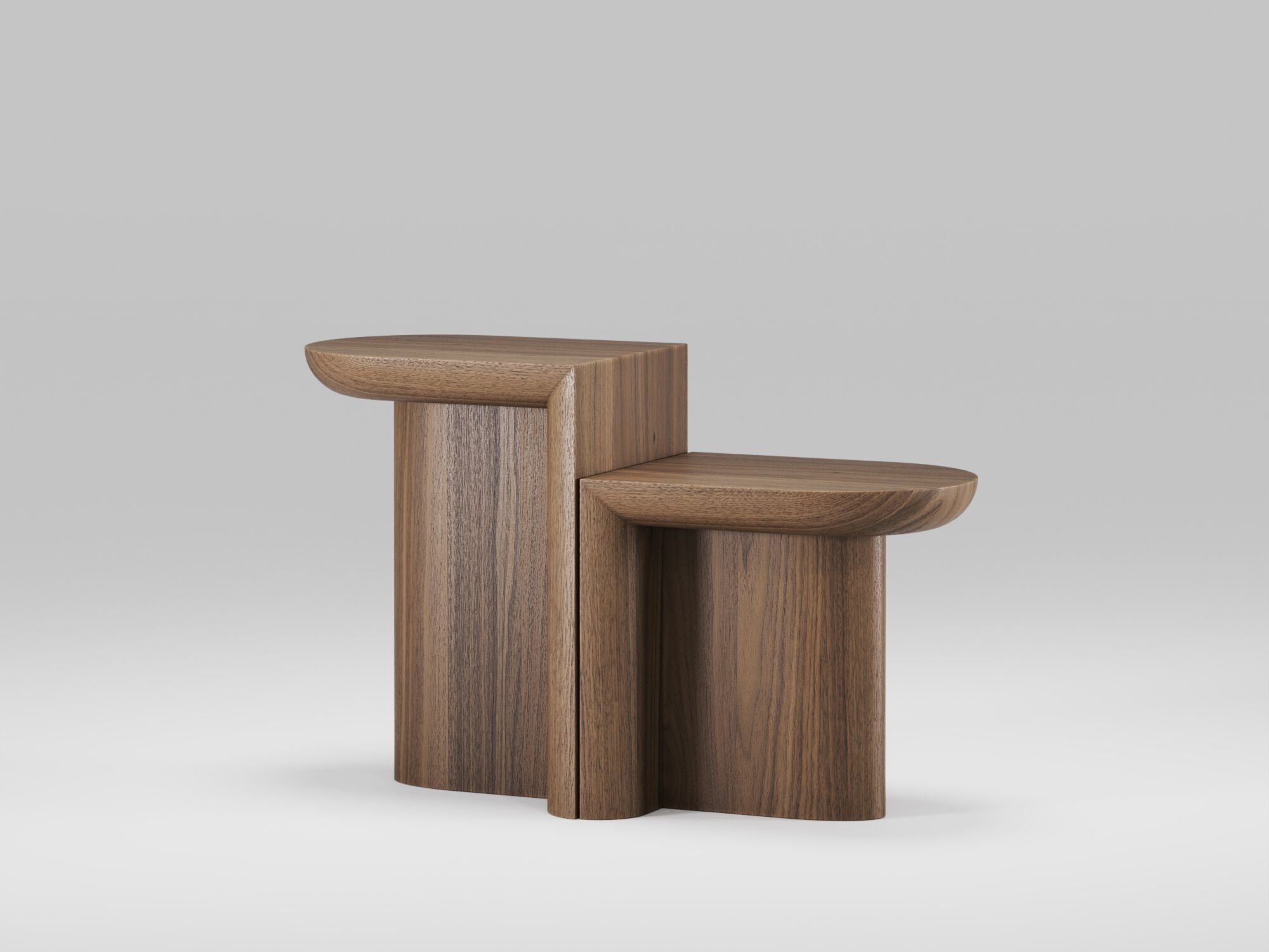 Журнальный столик из грецкого ореха Wewood Re-form ARCH-00062553 - Вид №3