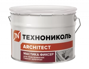 Мастика Технониколь №23 Фиксер 12кг для гибкой черепицы