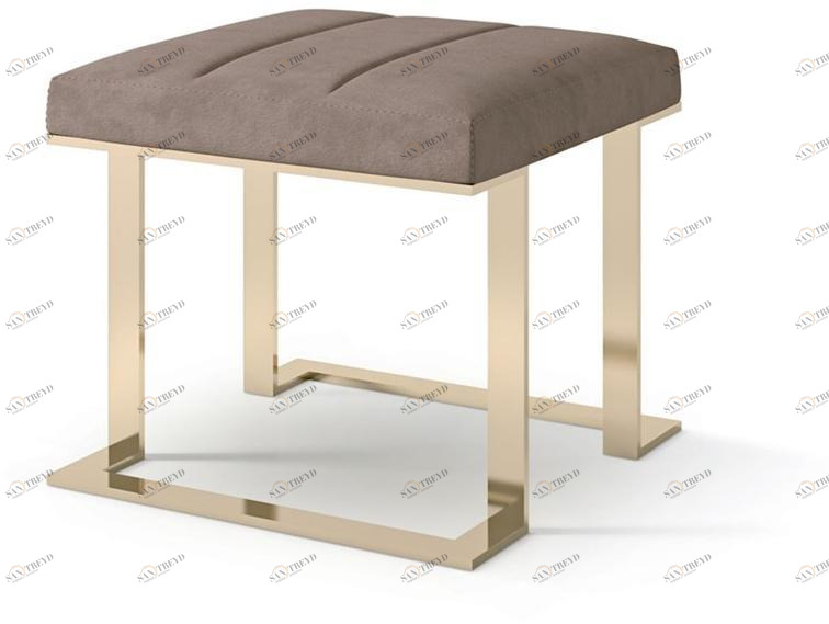 Carpanese Home Пуф низкий сананный Contemporary 7988