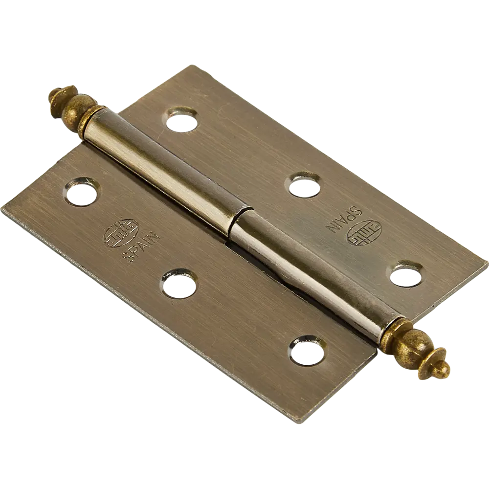 Петля мебельная карточная съёмная левая Amig 541 60x40 мм сталь цвет бронза STLM-2035902