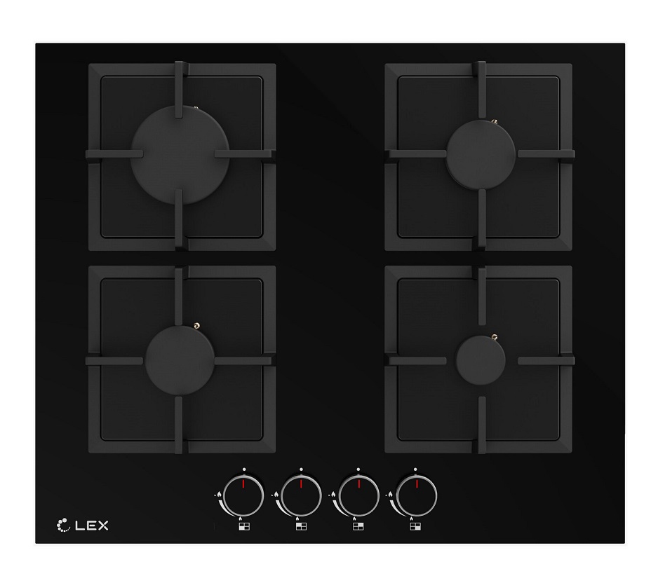 9242198 Газовая варочная поверхность LEX GVG 644 BBL STDN-0073373
