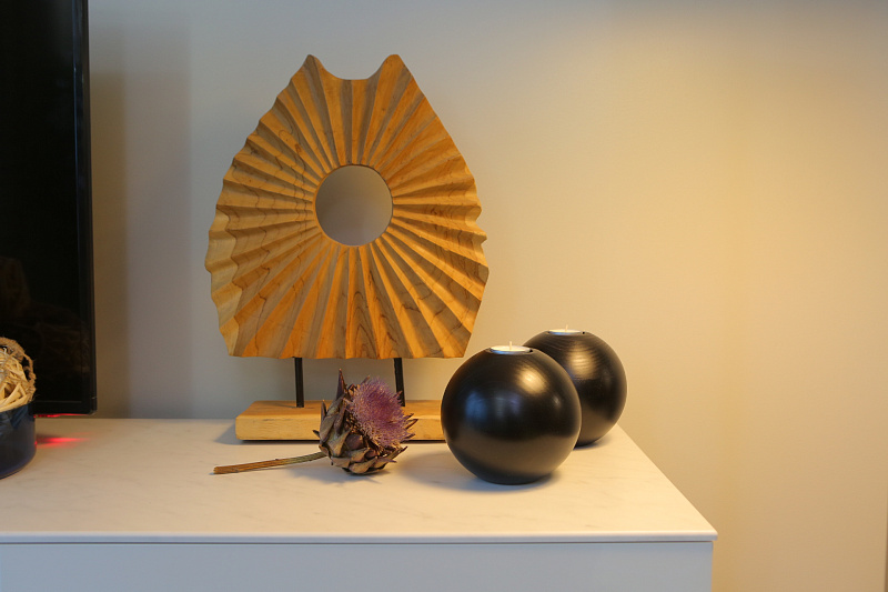 Victoria Stenova 519376 Подсвечник Wooden Black  - Вид №2