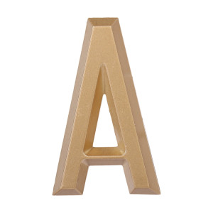 Дверная буква  «А», 37х5х60 мм, золото LJPS0097 Public Steel Россия