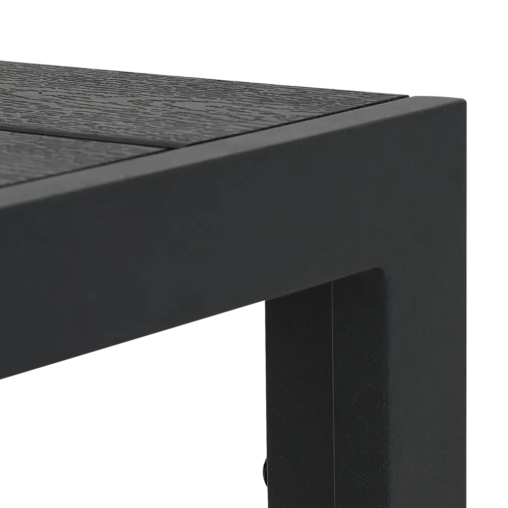 Садовый стол нераздвижной BEGINIA Lyra 90x90 см алюминий серый STLM-2190716 - Вид №9