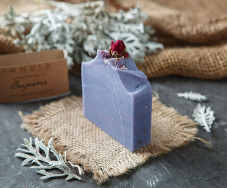 3898 Мыло ручной работы "Сирень" Вкусляндия  - Вид №1