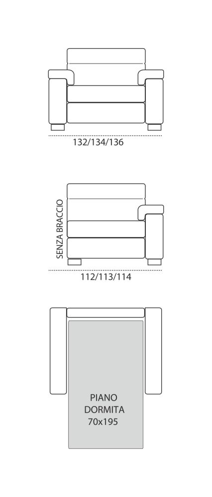 Диваны Divano 2 Posti – 1 Relax Spaziorelaxitalia  Europa Europa Divano 2 Posti – 1 Relax - Вид №5