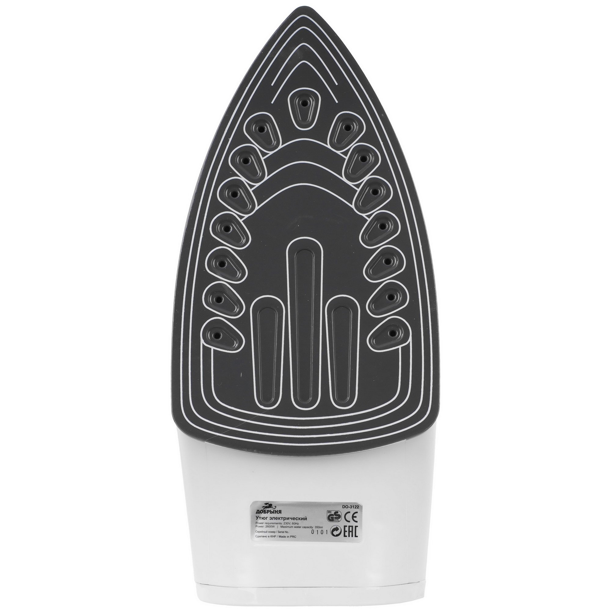 9232424 Утюг Добрыня DO-3122 голубой STDN-0024077 - Вид №3