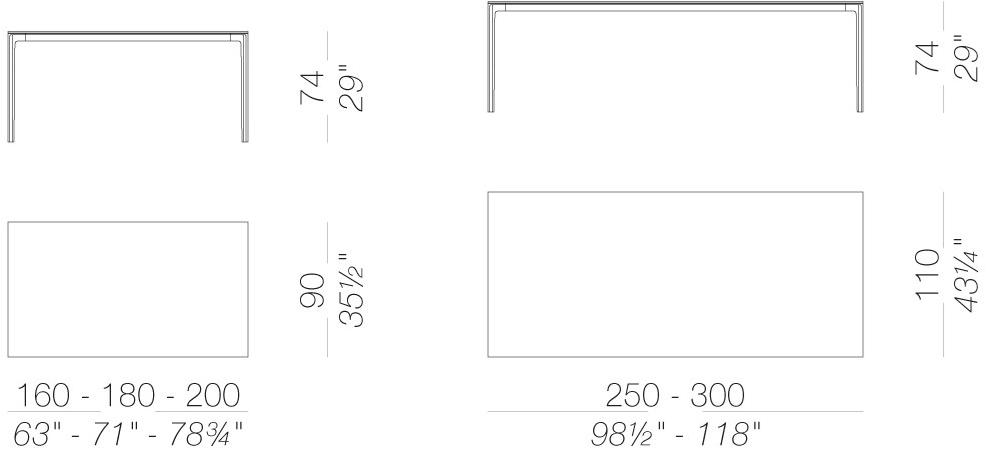 Lapalma Прямоугольный садовый стол Add t outdoor sun-id-1376357 - Вид №1