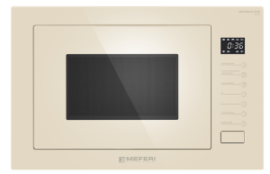 9202554 Встраиваемая микроволновая печь Meferi MMO6025BG ULTRA бежевый