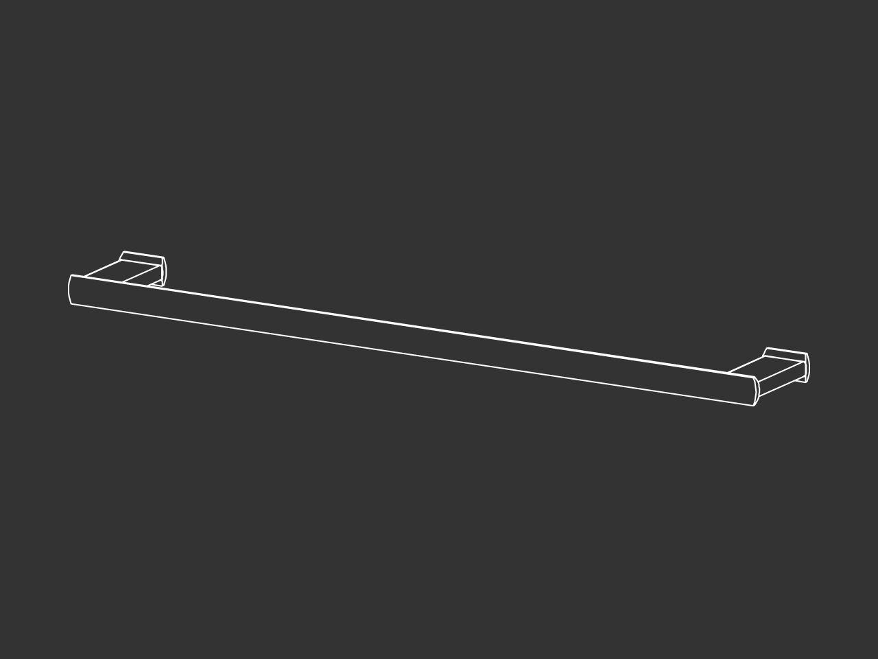 Держатель для полотенец из нержавеющей стали CEADESIGN AYLA ARCH-00102834 - Вид №1