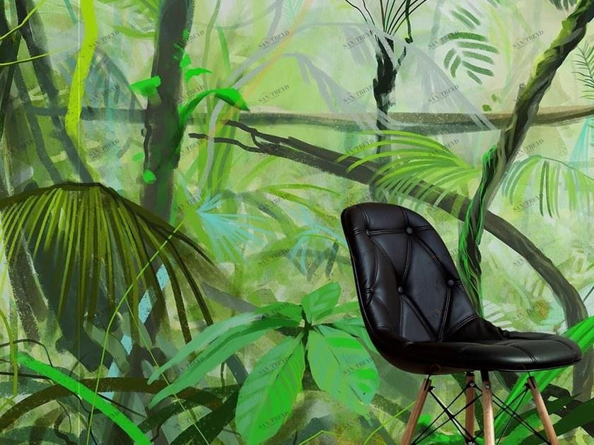 Wallpepper Group Тропические обои, без пвх, эко, моющиеся Ambiente sun-id-1360886