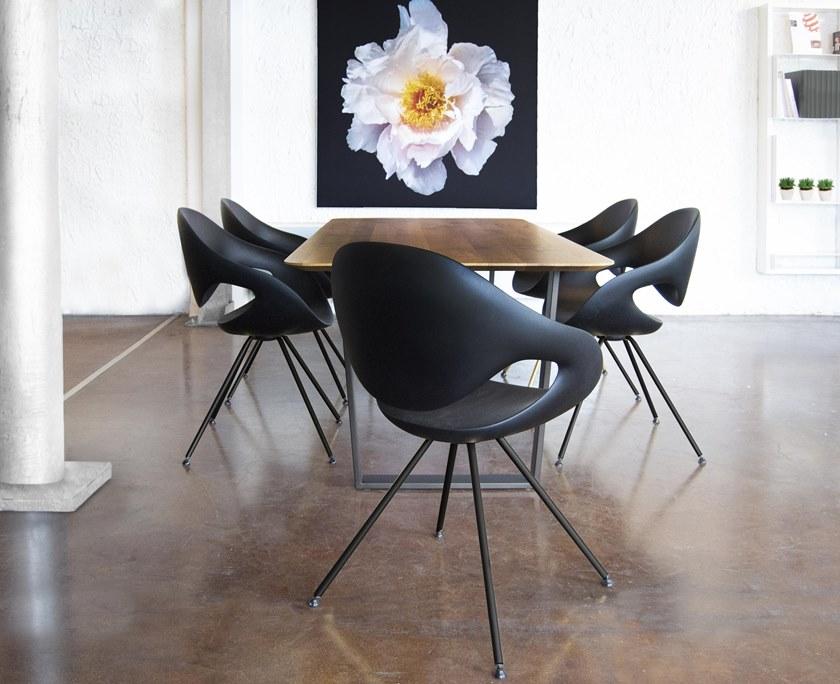 Tonon Стул из пенопласта на деревянной основе Moon 908.11 - 908.l1 - Вид №7