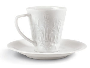 Фарфоровая кофейная кружка