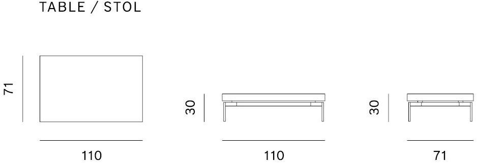 prostoria Лакированный журнальный столик Segment sun-id-1419587 - Вид №1