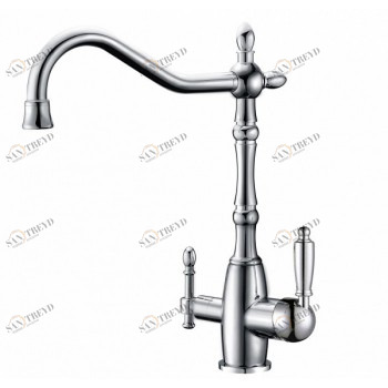 Zorg ZR 312 YF-33 хром Смеситель для кухни Zorg 355х230 мм 