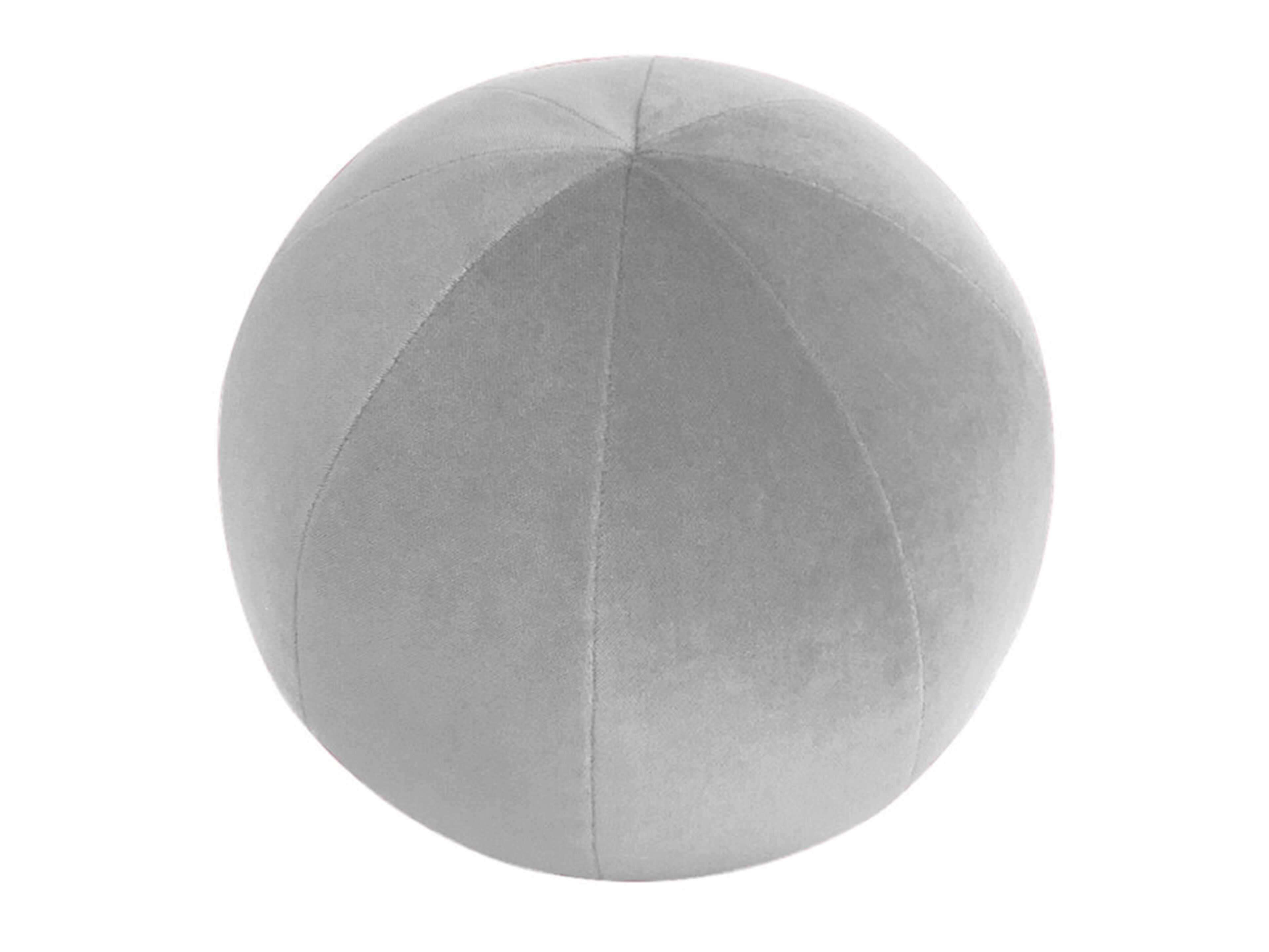 Бархатная однотонная круглая подушка MX HOME Velours ARCH-00083017 - Вид №10