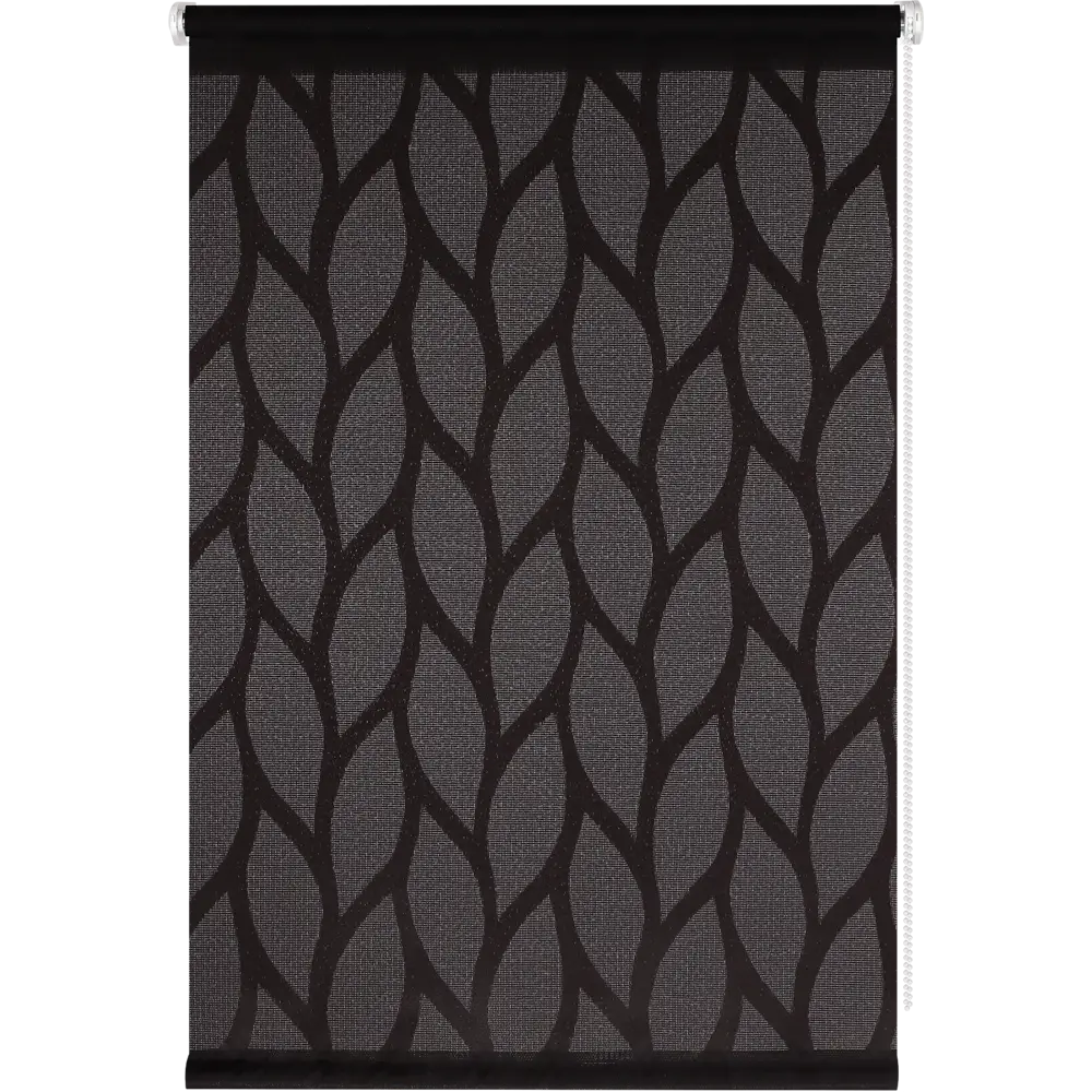 Штора рулонная Bella 40x160 см чёрная PRAKTO STLM-2193517