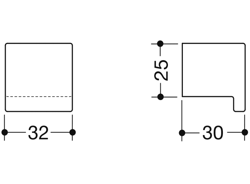 547.32B4 мебельная ручка HEWI USA Produkte  - Вид №16