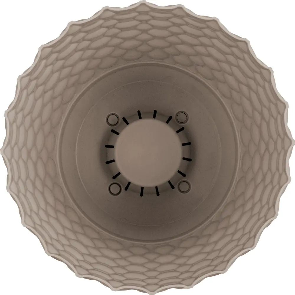 Горшок цветочный Ingreen Wave ø20.5 см h25.3 см v4.7 л пластик французский платан STLM-2003054 - Вид №3