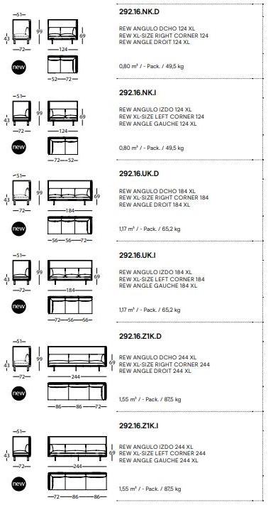 Sancal Диван из ткани Rew sun-id-1454337 - Вид №10