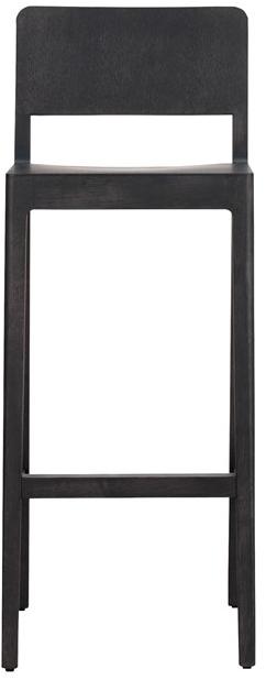 Bedont Высокий деревянный табурет со спинкой Shira sun-id-1510125 - Вид №1