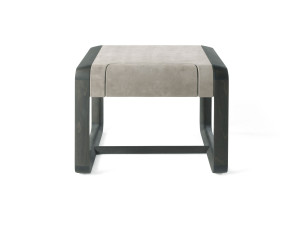 Тумбочка из нубука с ящиками