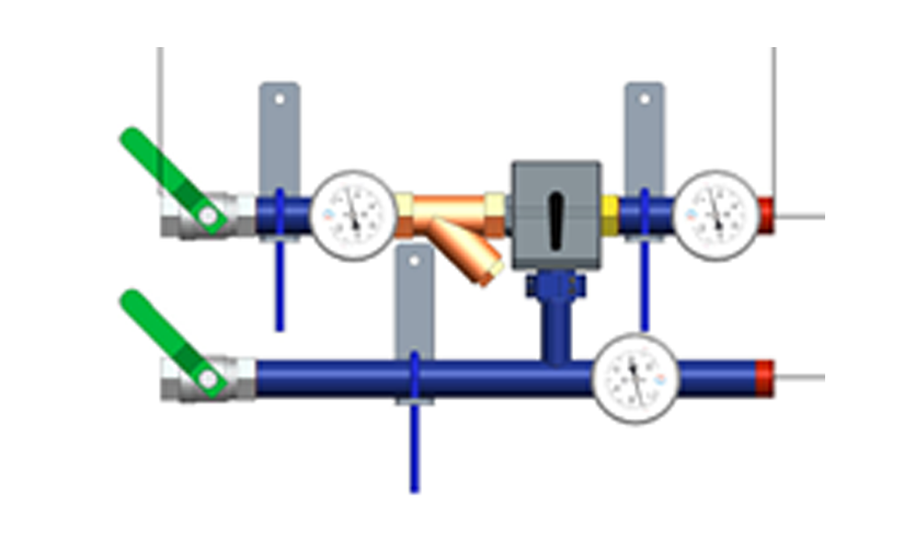 Danfoss Узлы АУУ-Х с термомонометрами АУУ-Х/М-20-2,5 150U3648 