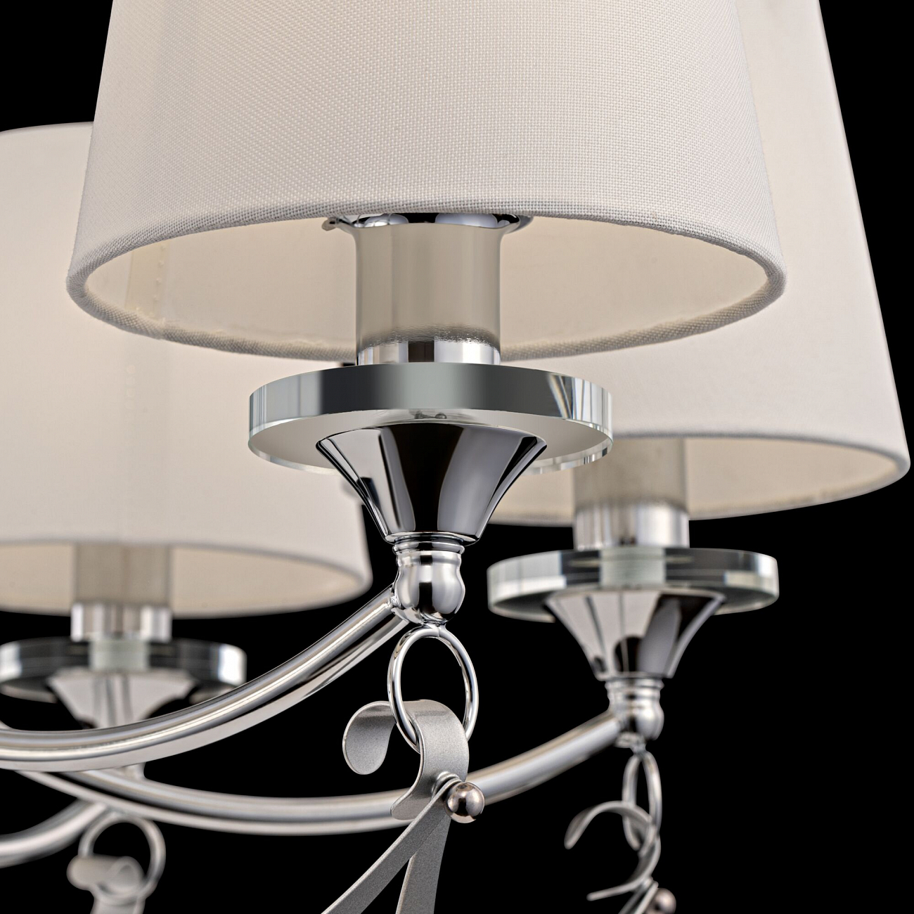 Люстра подвесная белая Ariana 07CH FREYA ДИЗАЙНЕРСКИЕ, MODERN 00-3956365 Белый  - Вид №6